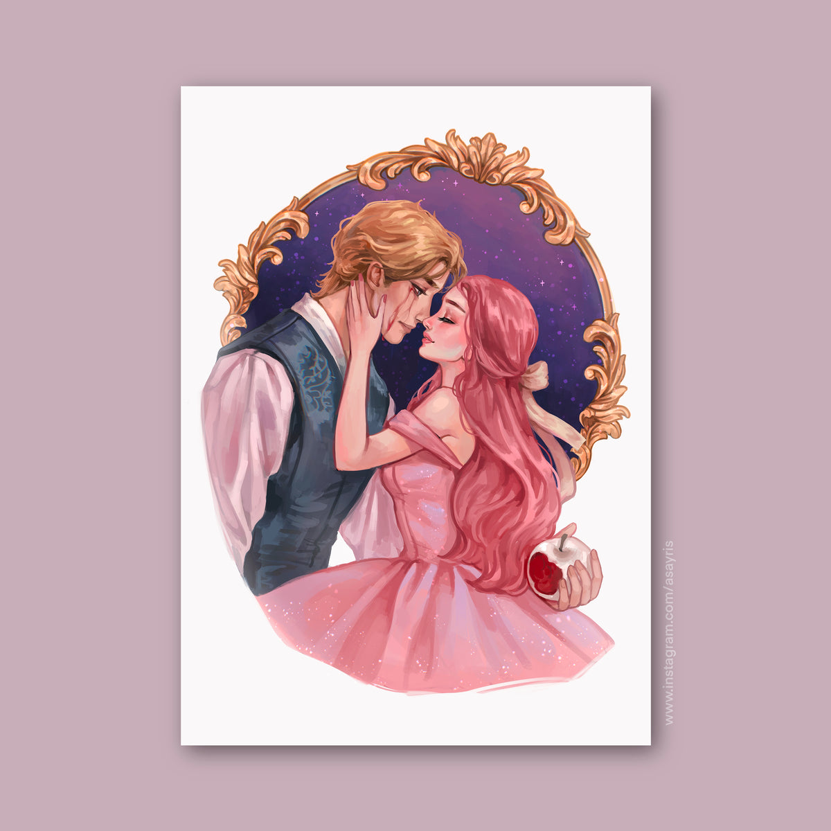 Evangeline & Jacks - Once Upon a Broken Heart (Art Print)