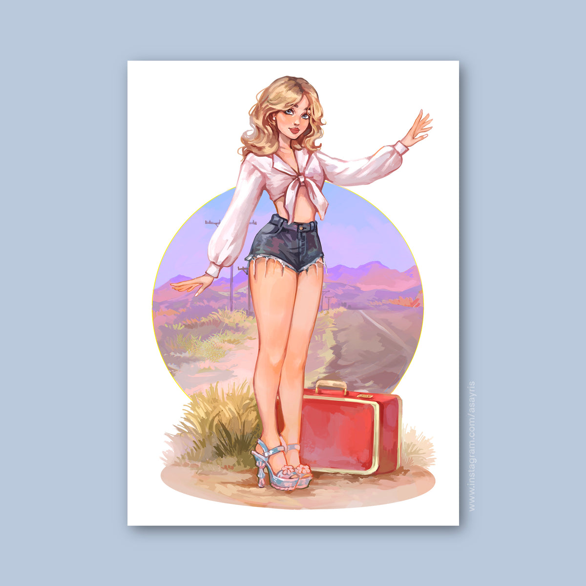 Sabrina Carpenter - Manchild (Art Print)
