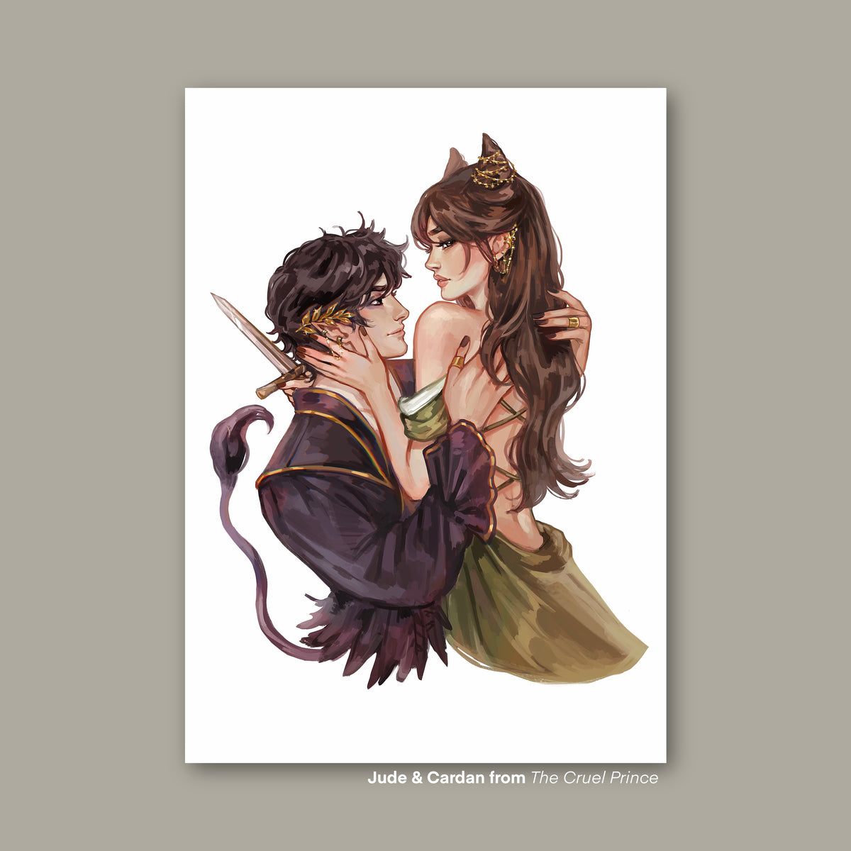Jude & Cardan II - The Cruel Prince (Art Print)