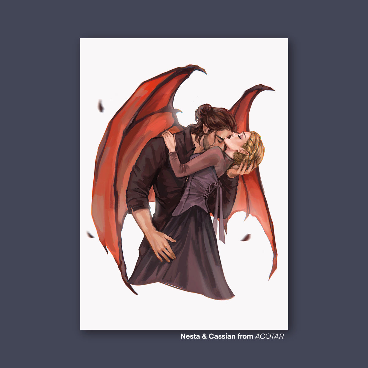 Cassian & Nesta - Acotar (Art Print)