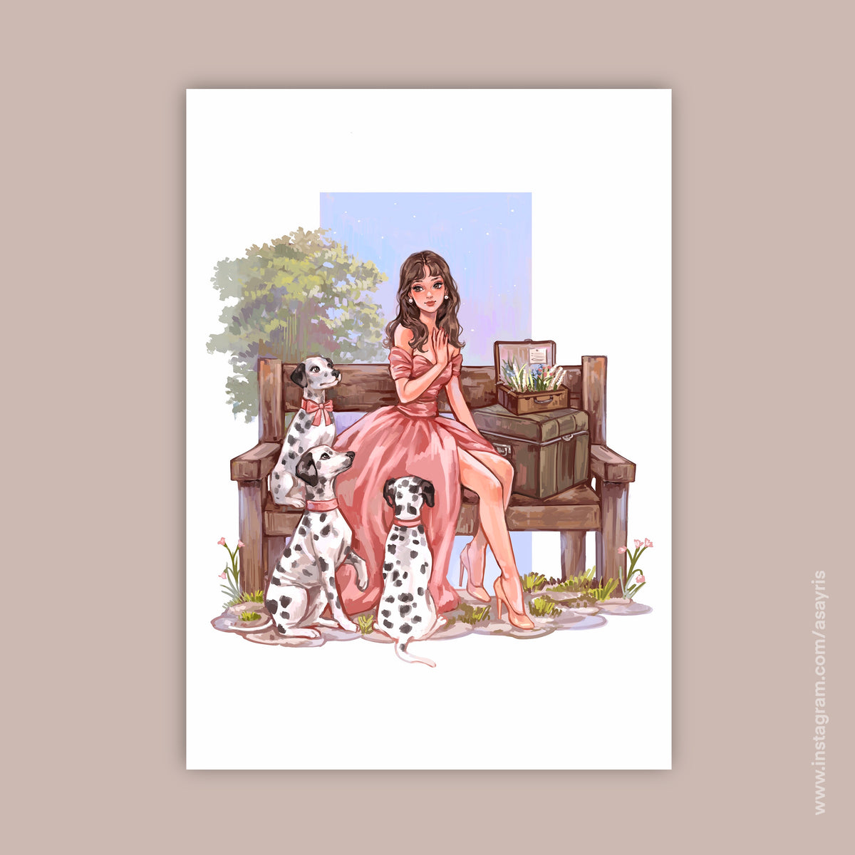 Dalmatians (Art Print)
