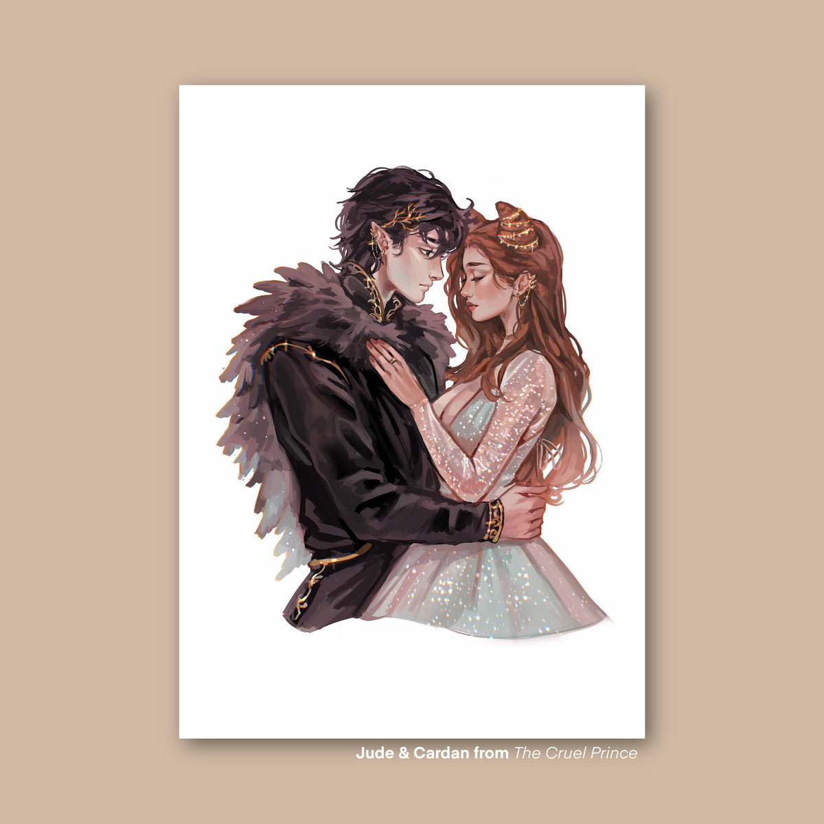 Jude & Cardan - The Cruel Prince (Art Print)