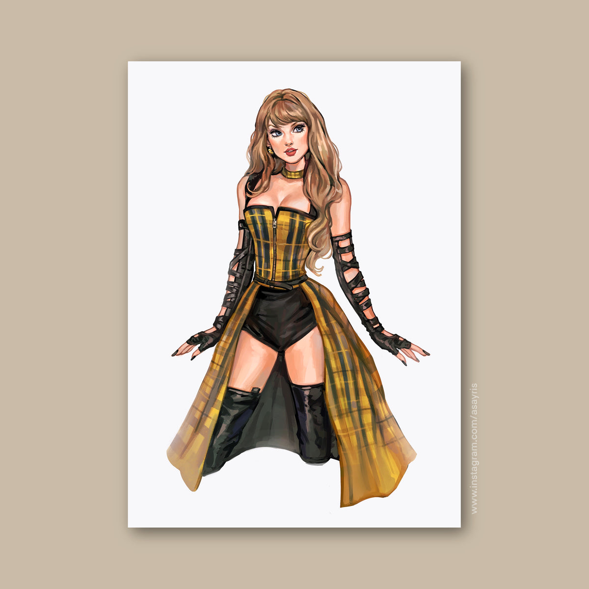 Taylor Swift - VMAs 2024 (Art Print)