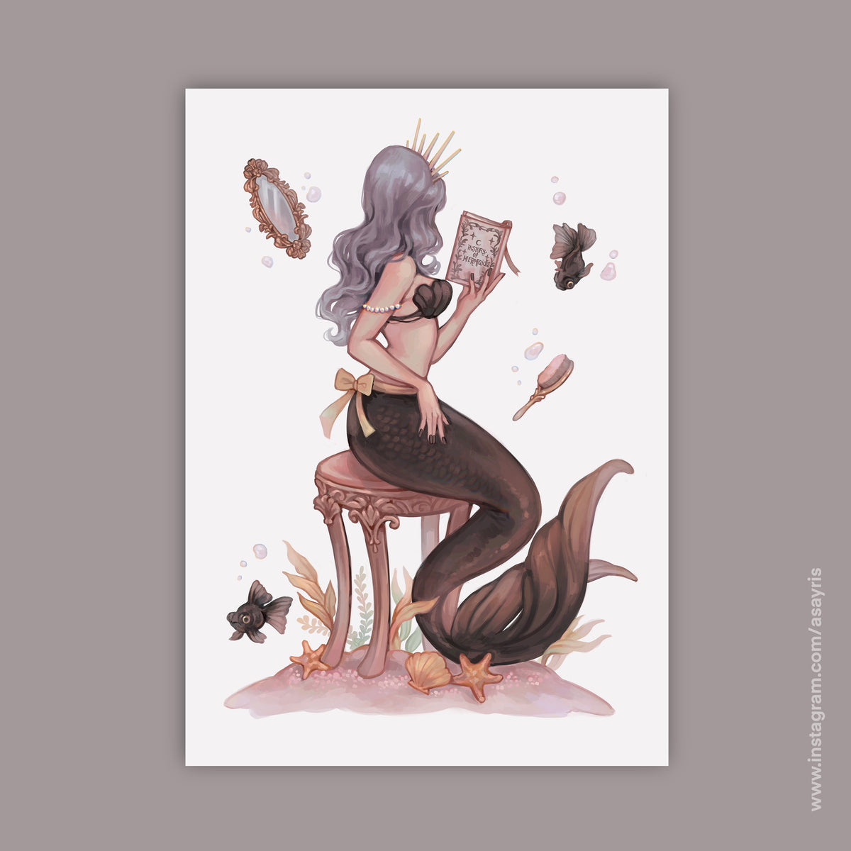 History of Mermaids(Art Print)