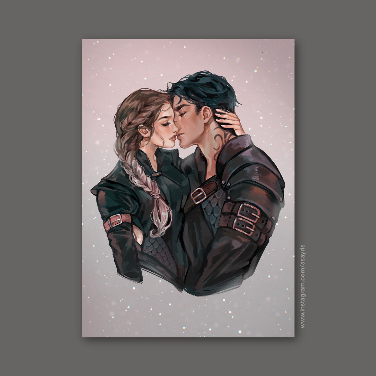 Xaden & Violet - Fourth Wing | Special Edition (Art Print)