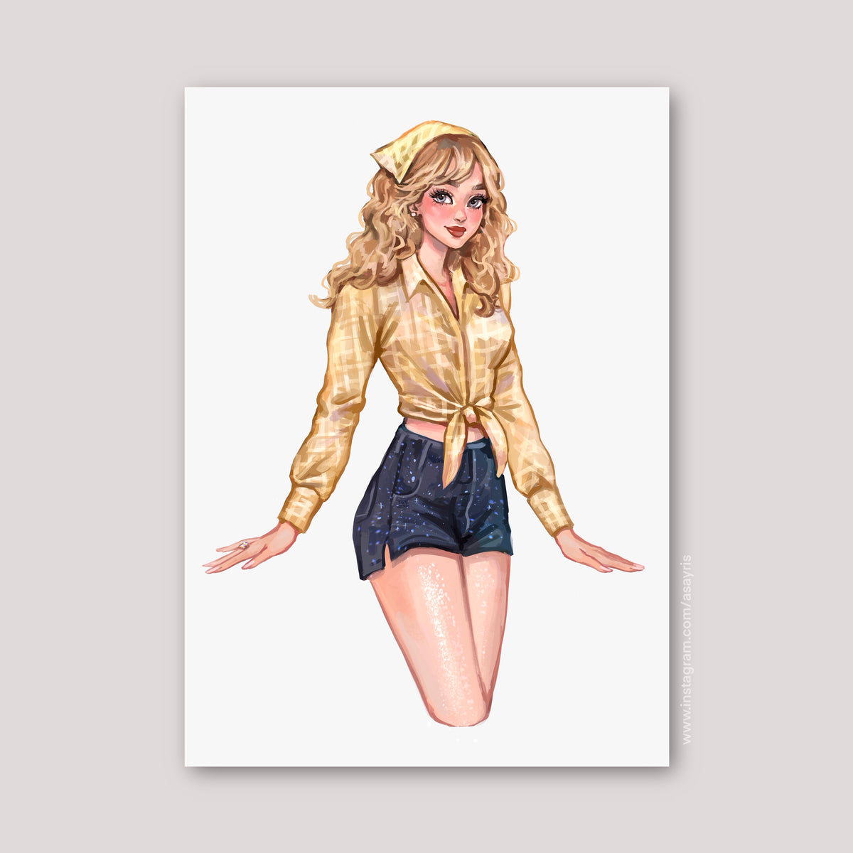Sabrina Carpenter - ACL Music Festival (Art Print)