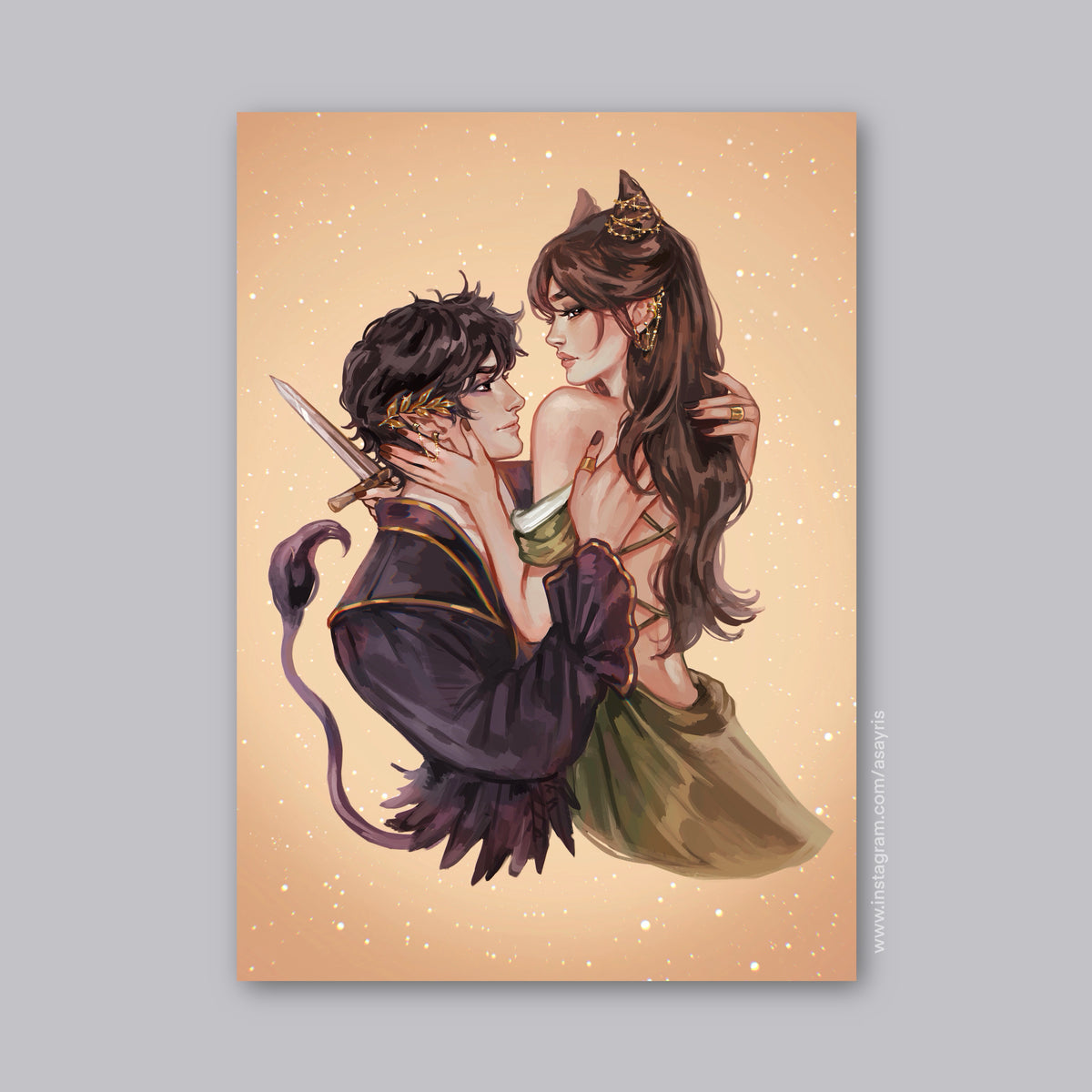 Jude & Cardan III - The Cruel Prince (Art Print)