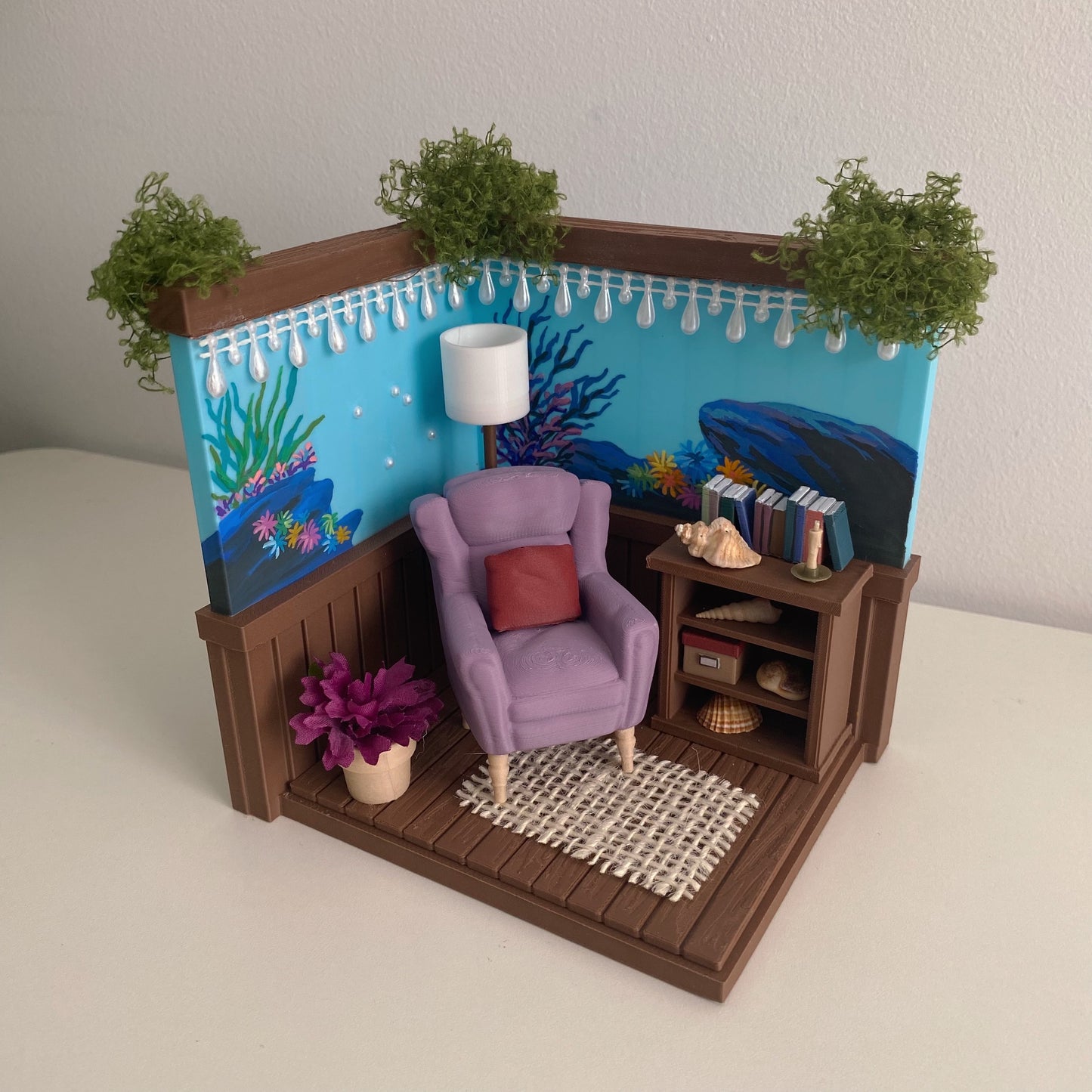 Reading Corner Miniature - Ariel vibes