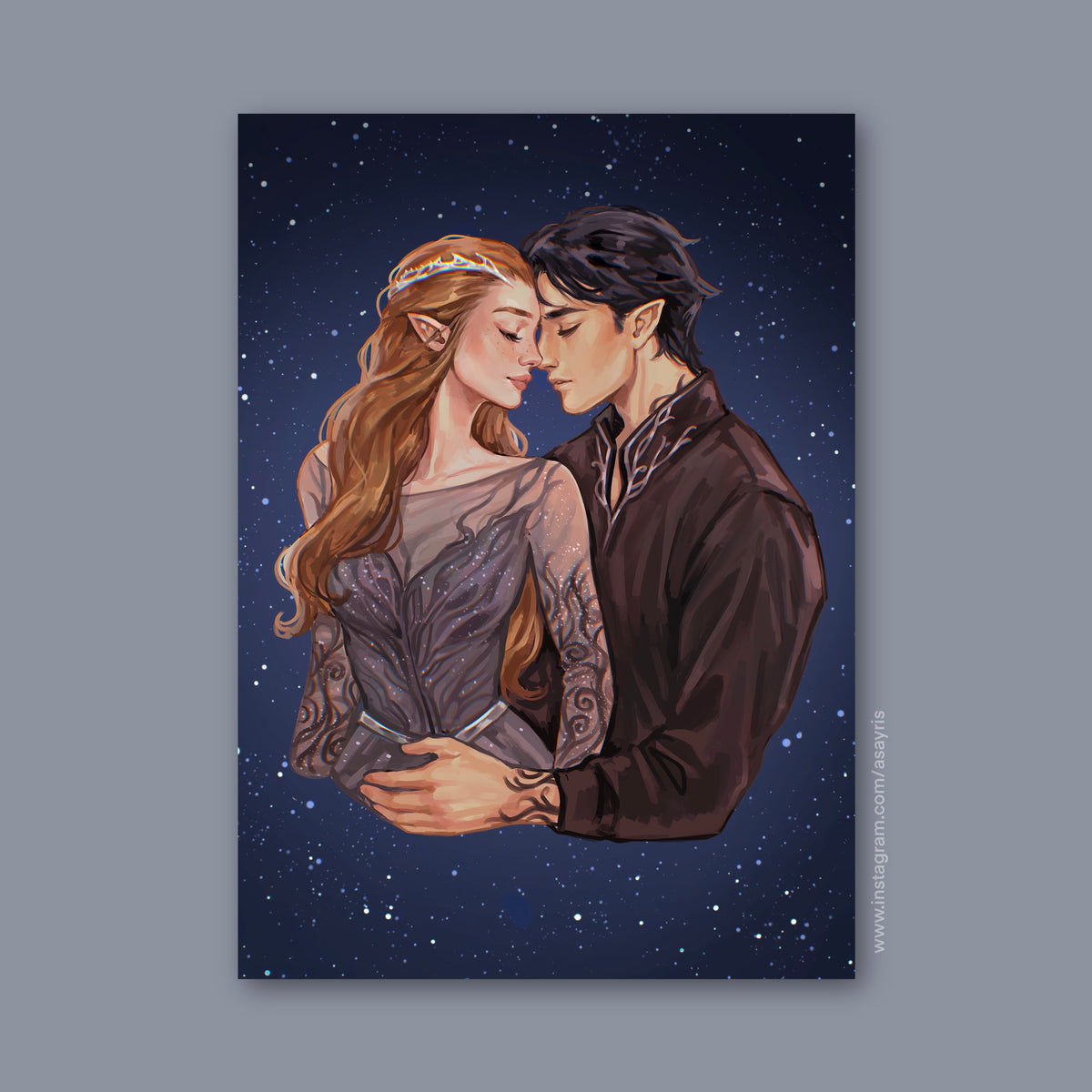 Feyre & Rhysand - Acotar | Special Edition (Art Print)