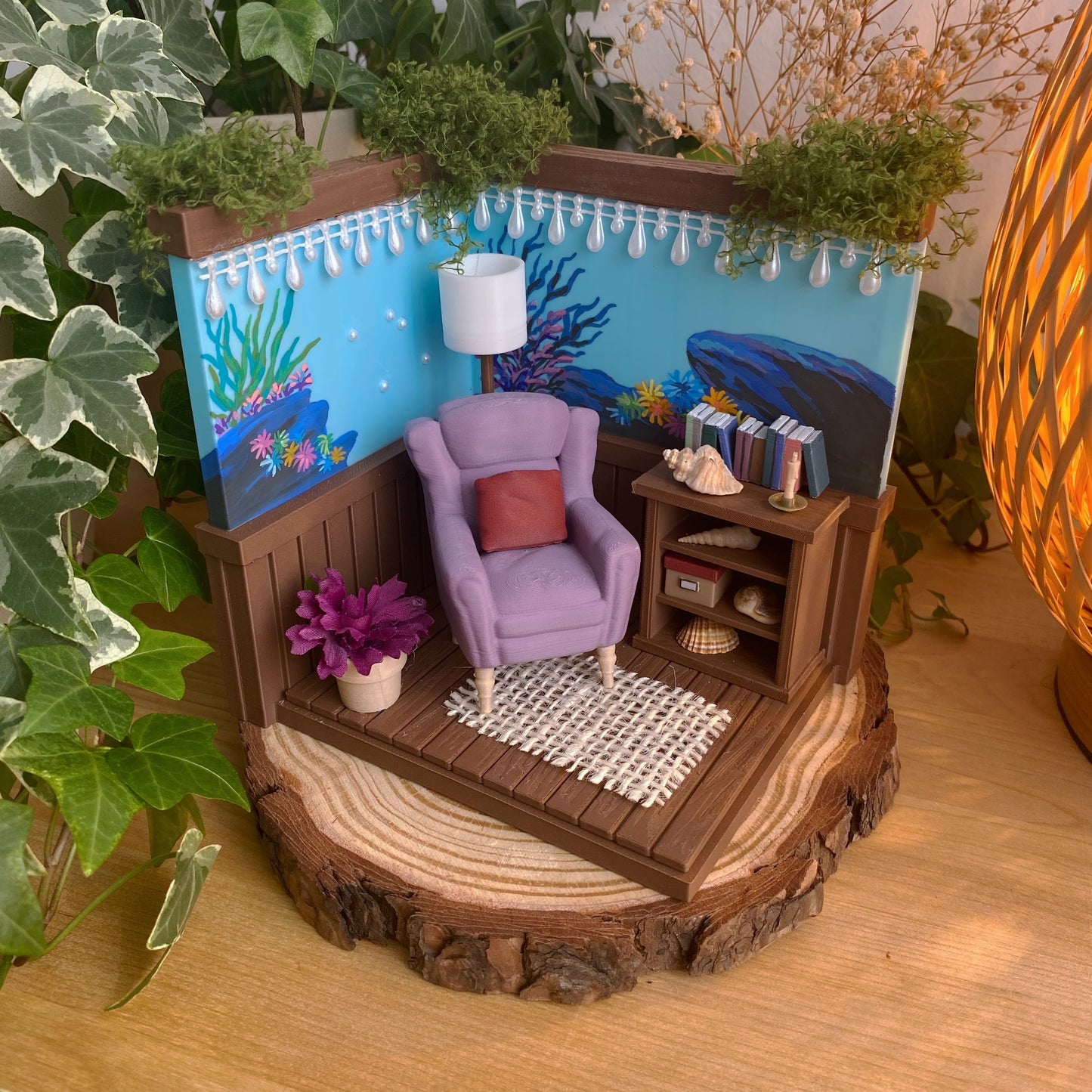 Reading Corner Miniature - Ariel vibes
