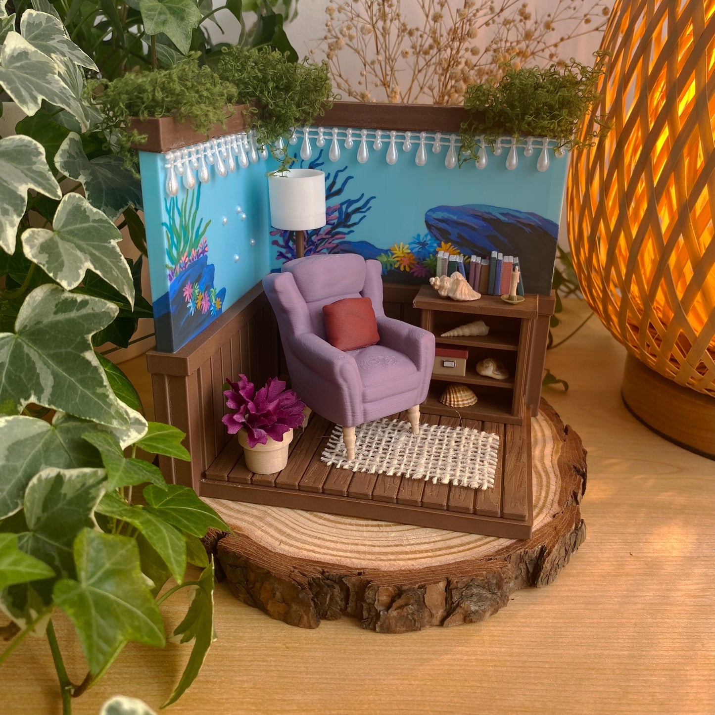 Reading Corner Miniature - Ariel vibes