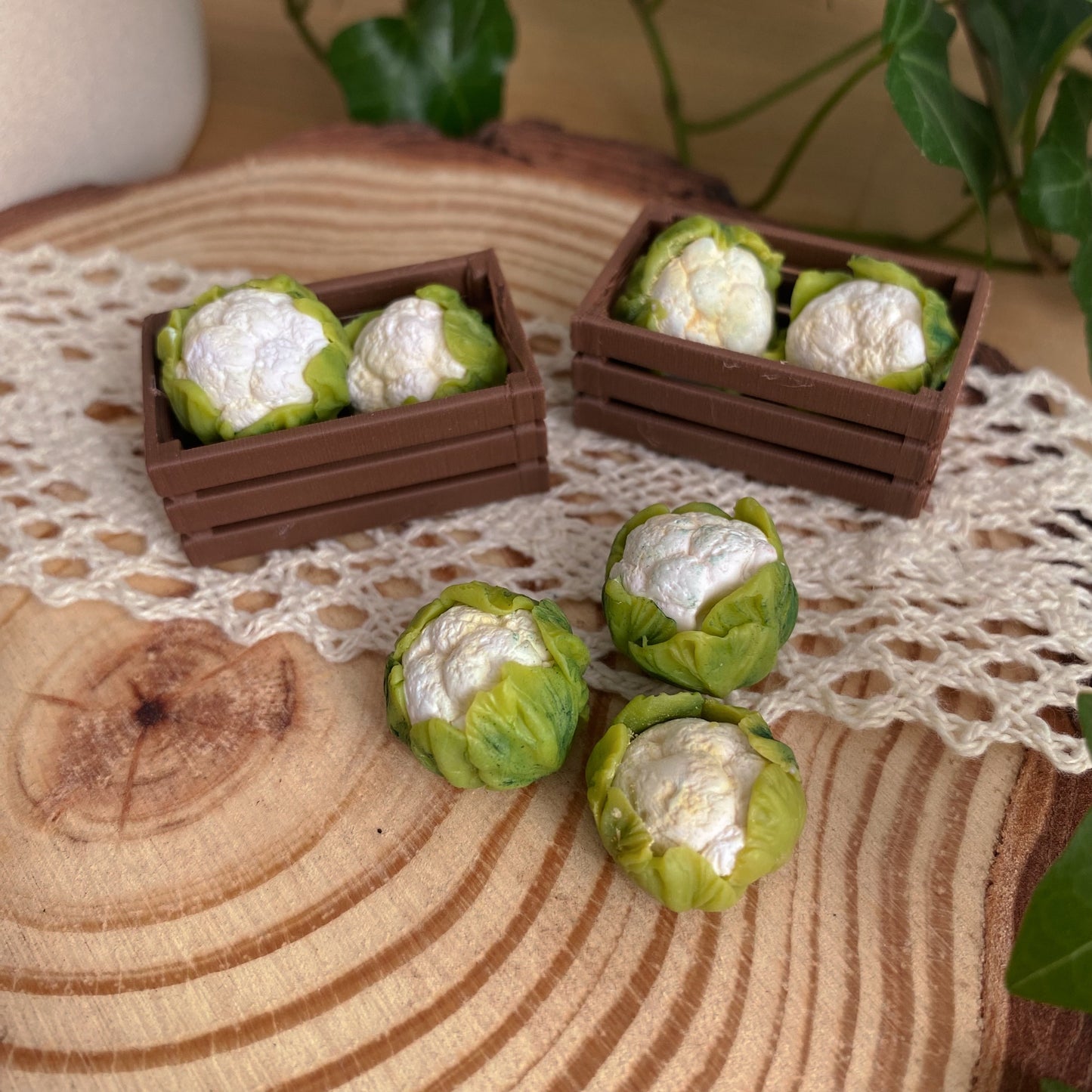Food Miniature - Cauliflowers
